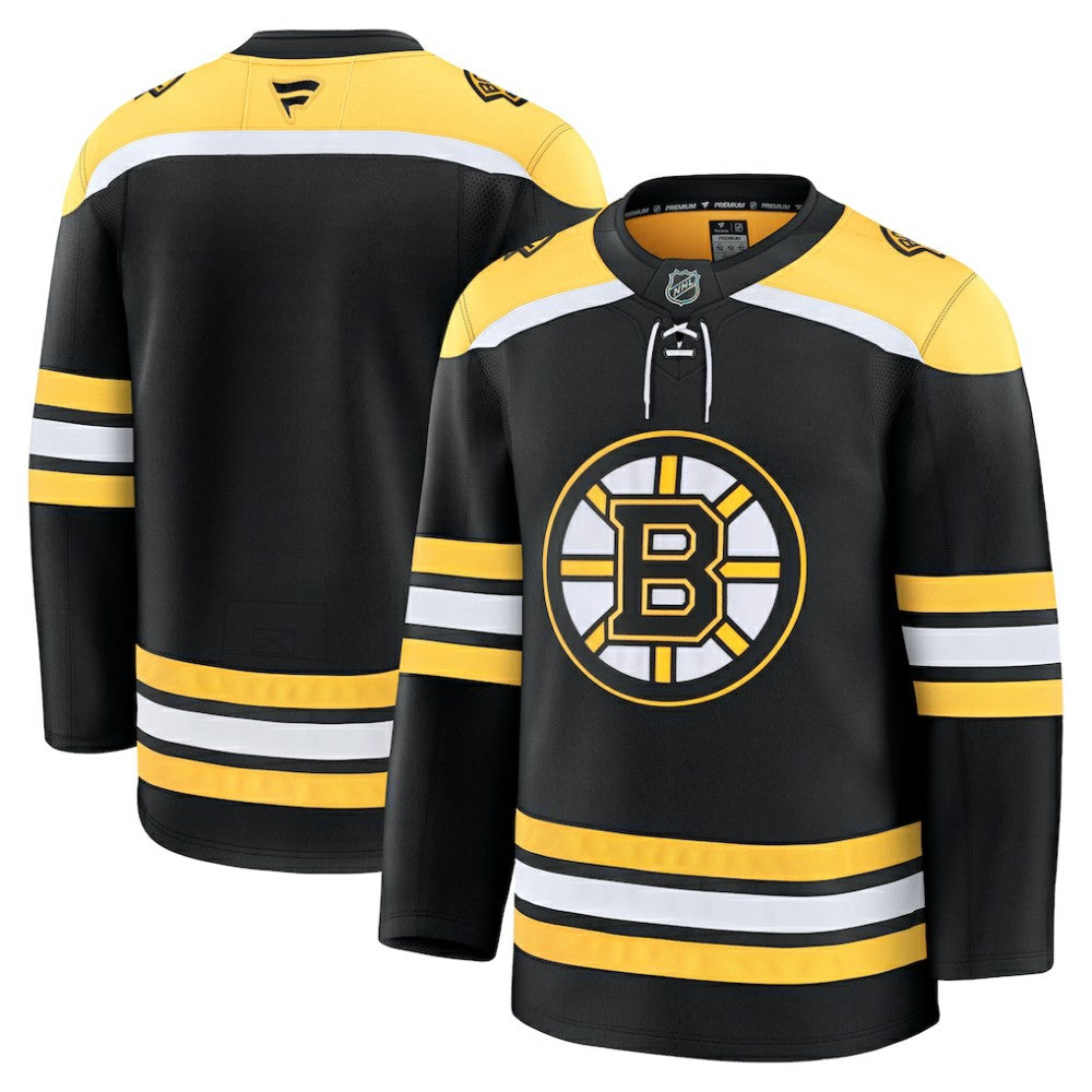 Boston Bruins Fanatics Home Premium Jersey - Black Jerseys