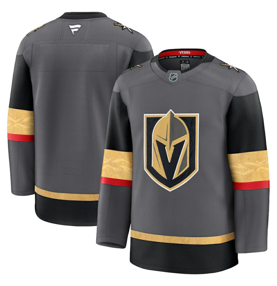 Vegas Golden Knights Fanatics Alternate Premium Jersey - Gray Jerseys