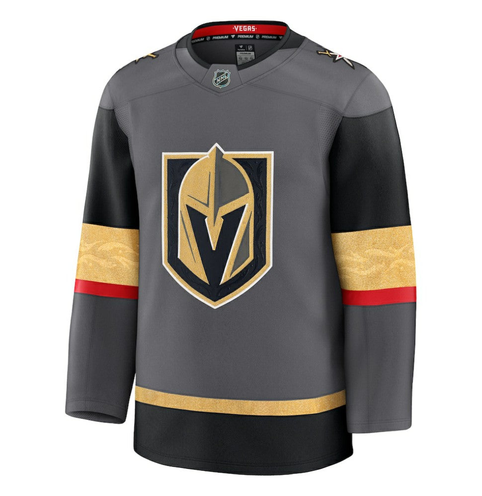 Vegas Golden Knights Fanatics Alternate Premium Jersey - Gray Jerseys