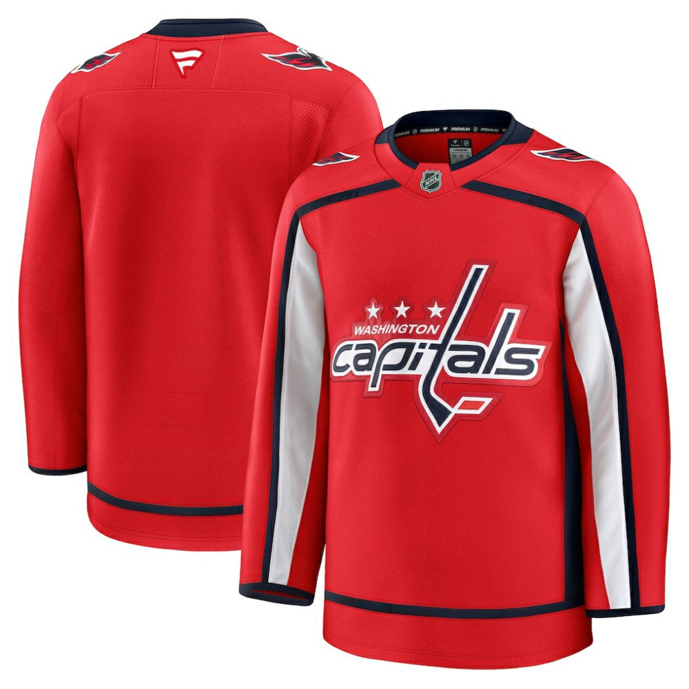 Washington Capitals Fanatics Home Premium Jersey - Red Jerseys