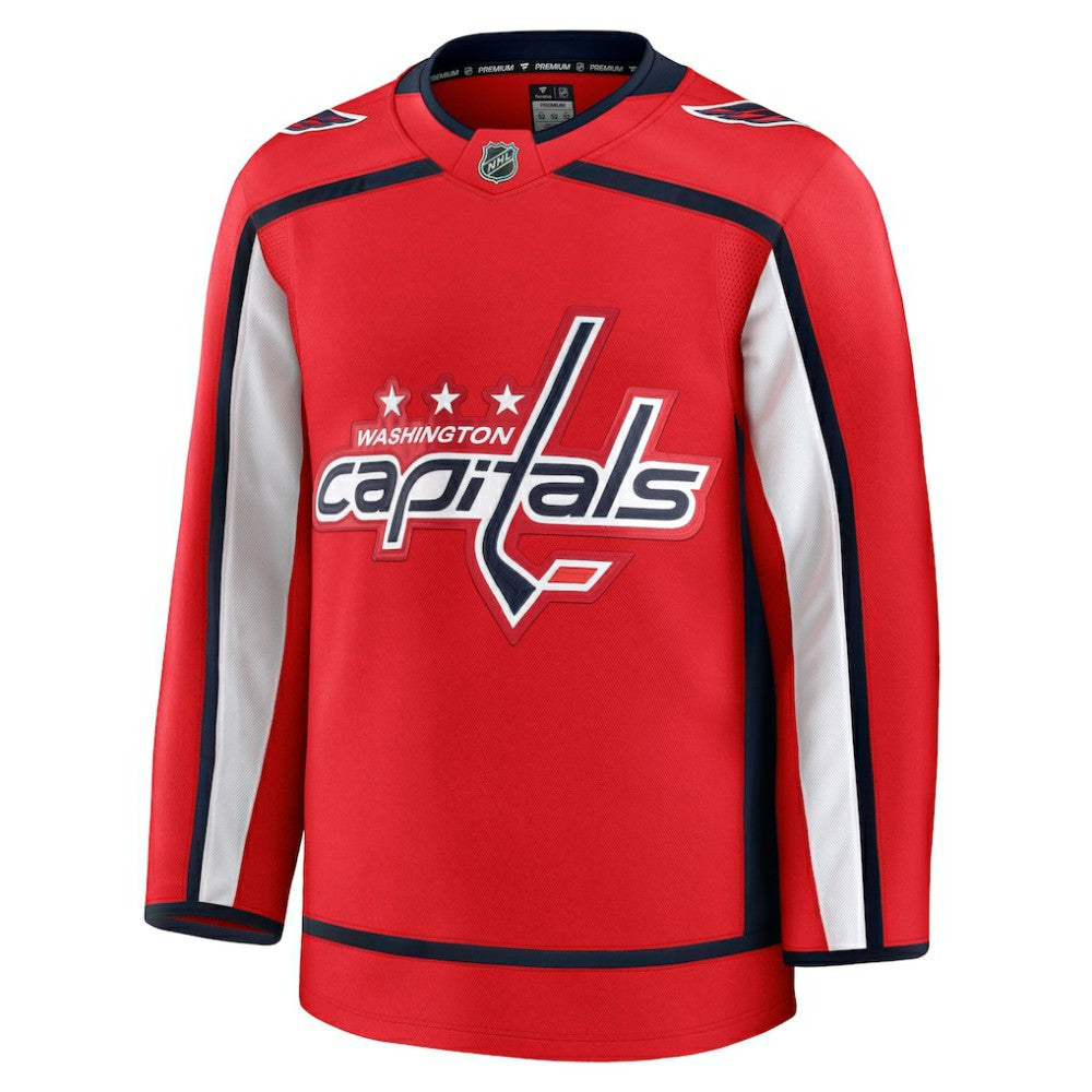 Washington Capitals Fanatics Home Premium Jersey - Red Jerseys
