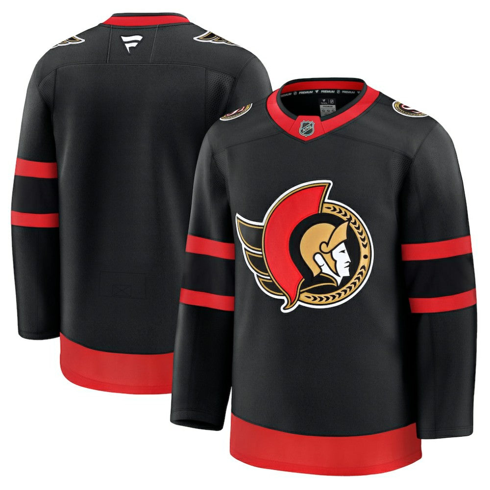 Ottawa Senators Fanatics Home Premium Jersey - Black Jerseys
