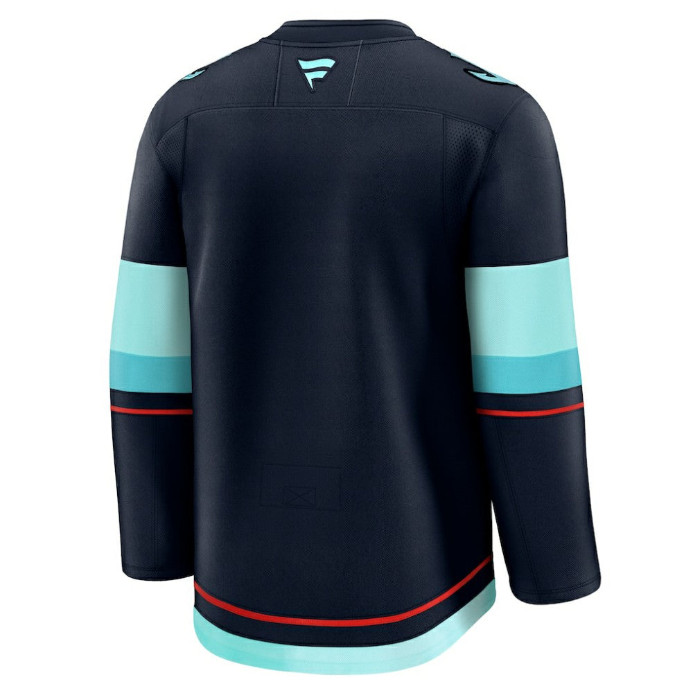 Seattle Kraken Fanatics Home Premium Jersey - Deep Sea Blue Jerseys