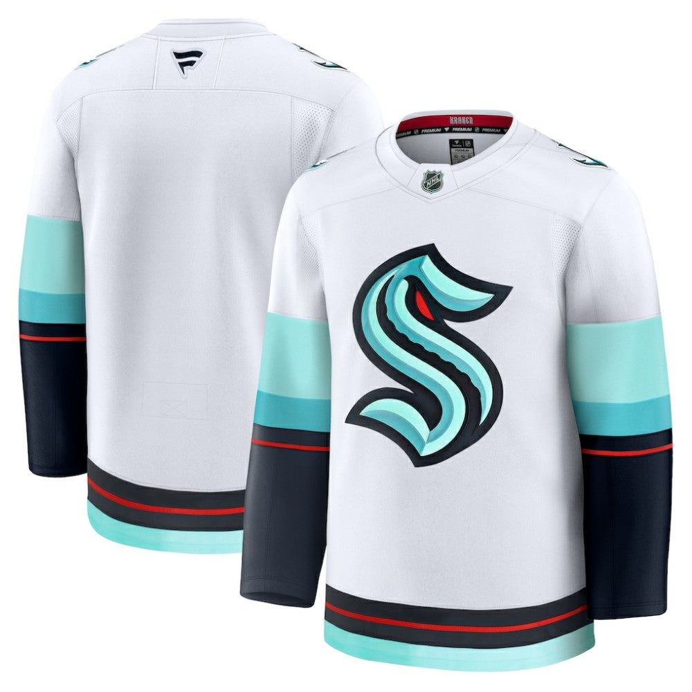 Seattle Kraken Fanatics Away Premium Jersey - White Jerseys