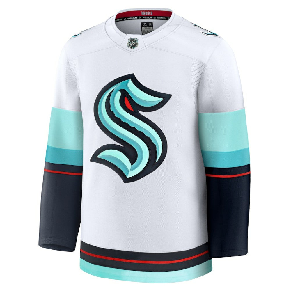 Seattle Kraken Fanatics Away Premium Jersey - White Jerseys
