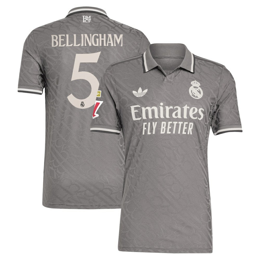 Jude Bellingham Real Madrid Originals 2024/25 Third Player Jersey - Charcoal cheap