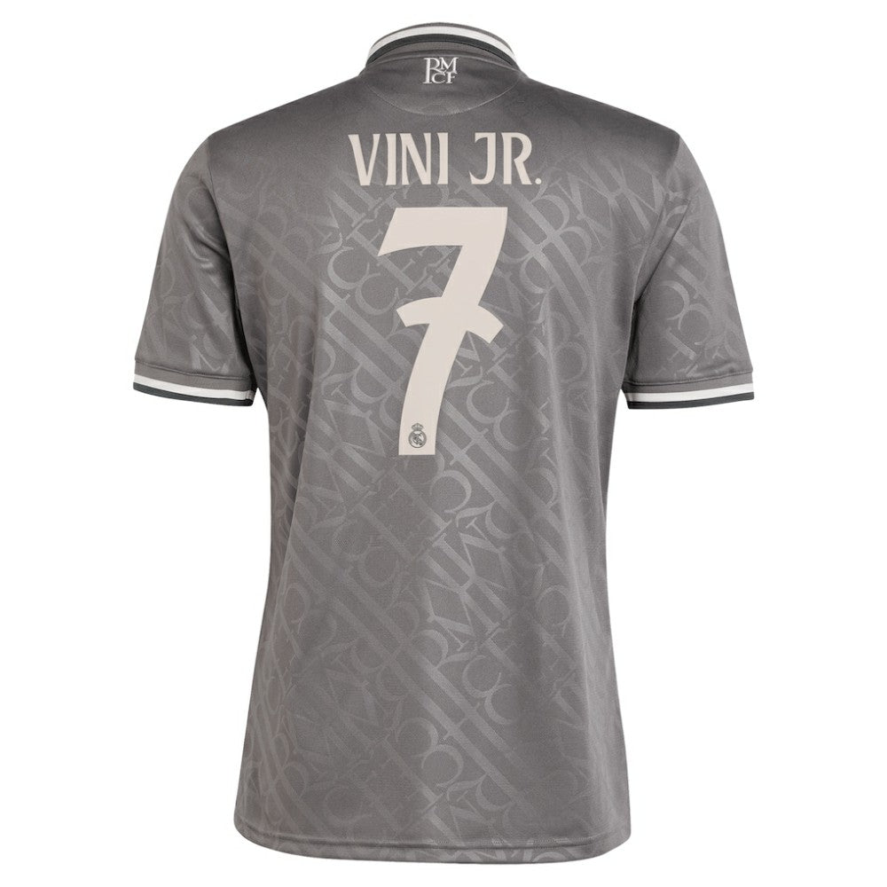 Vini Jr. Real Madrid Originals 2024/25 Third Replica Player Jersey - Charcoal discount