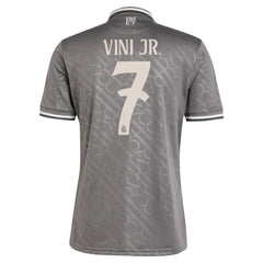 Vini Jr. Real Madrid Originals 2024/25 Third Replica Player Jersey - Charcoal discount