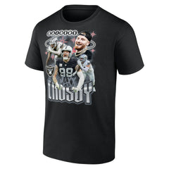 Maxx Crosby Las Vegas Raiders Notorious Player Graphic T-Shirt - Black on sale