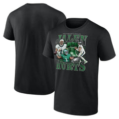 Jalen Hurts Philadelphia Eagles Notorious Player Graphic T-Shirt - Black on sale