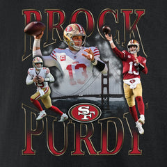 Brock Purdy San Francisco 49ers Notorious Player Graphic T-Shirt - Black cheap