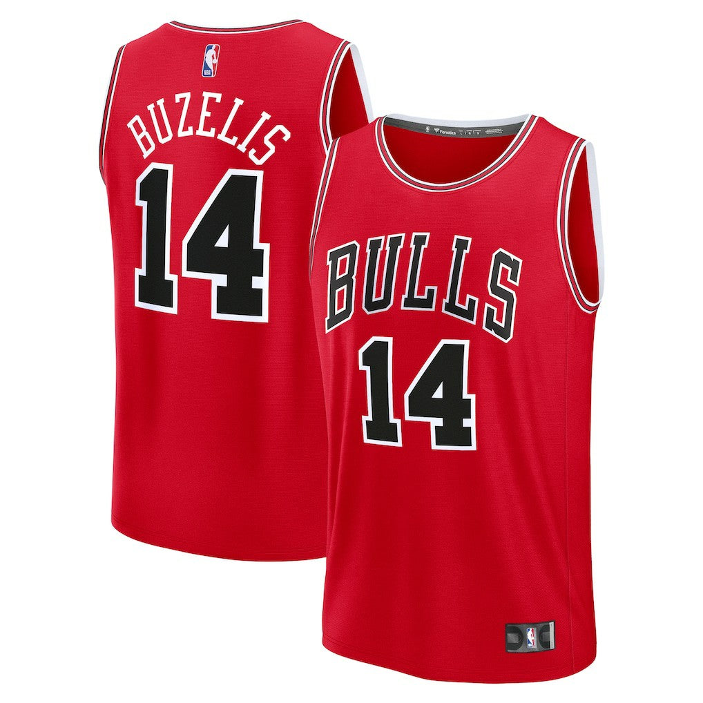 Matas Buzelis Chicago Bulls Youth Fast Break Replica Player Jersey sale - Icon Editi- Red sale