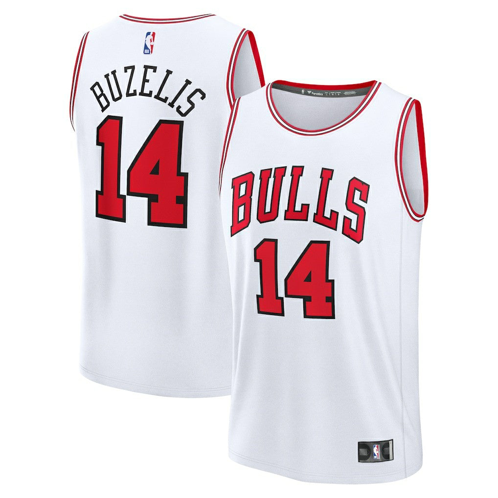 Matas Buzelis Chicago Bulls Youth Fast Break Replica Player Jersey sale - Associati- White Edition discount