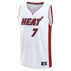 Kel'el Ware Miami Heat Youth Fast Break Replica Player Jersey - Association - White Edition for sale