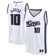 DeMar DeRozan Sacramento Kings Fast Break Replica Player Jersey - Association Edition - White for sale