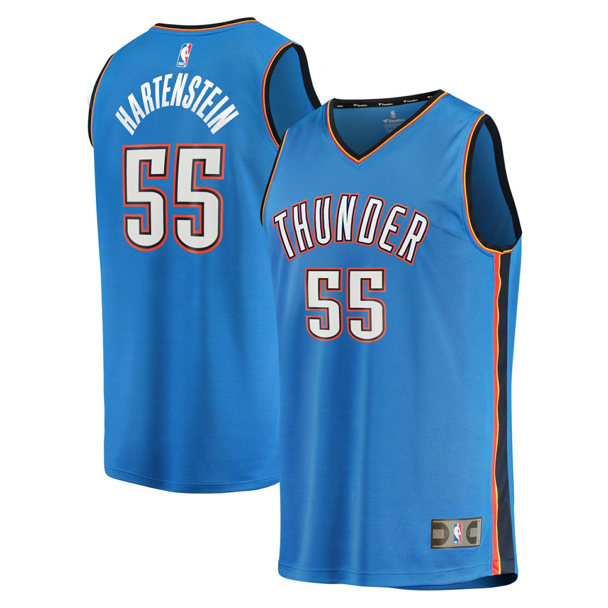 Isaiah Hartenstein Oklahoma City Thunder Fast Break Replica Player Jersey - Icon Edition - Blue outlet
