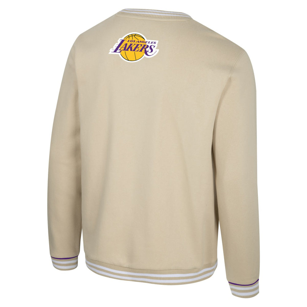 Los Angeles Lakers Stadium Essentials Unisex Halftime Pullover Sweatshirt - Natural cheap
