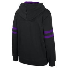 Sacramento Kings Stadium Essentials Women's Road Game Pullover Hoodie - Black discount