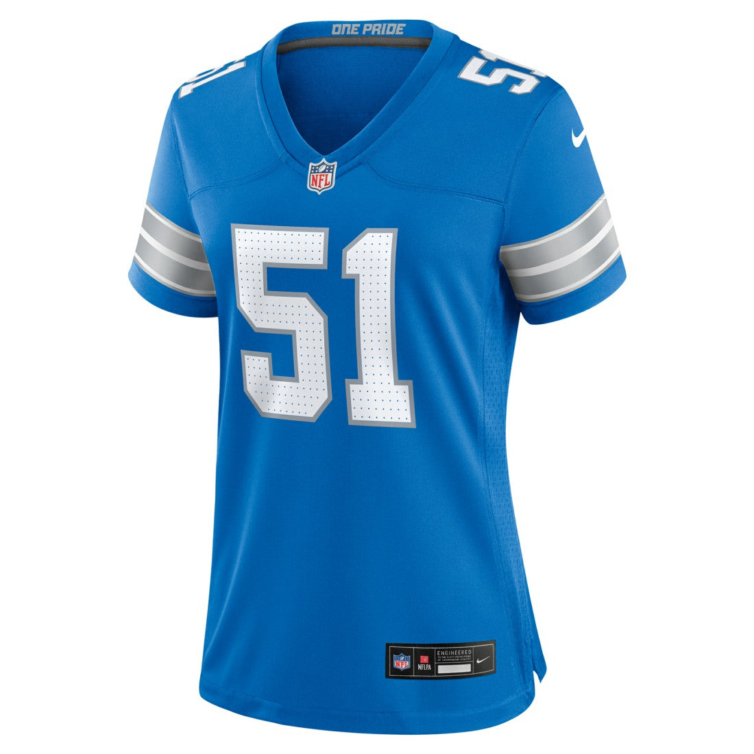 Ben Niemann Detroit Lions Women's Team Game Jersey - Blue cheap