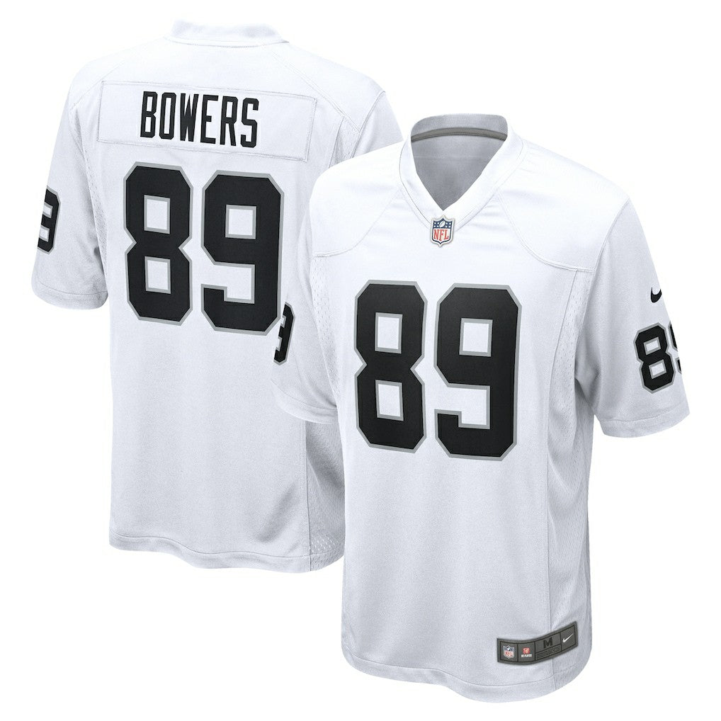 Brock Bowers Las Vegas Raiders Game Jersey - White on sale