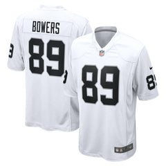 Brock Bowers Las Vegas Raiders Game Jersey - White on sale