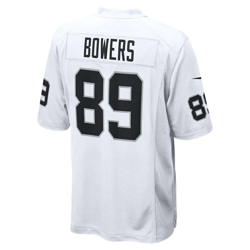 Brock Bowers Las Vegas Raiders Game Jersey - White on sale