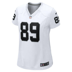 Brock Bowers Las Vegas Raiders Women's Game Jersey - White on sale