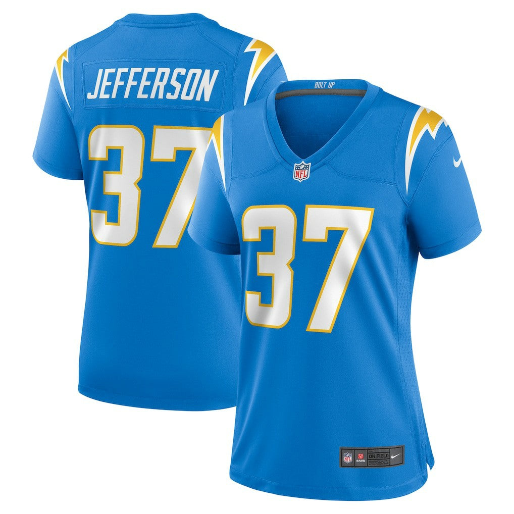 Tony Jefferson Los Angeles Chargers Women's Team Game Jersey - Powder Blue discount