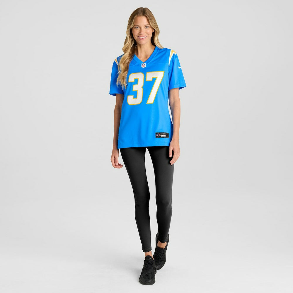 Tony Jefferson Los Angeles Chargers Women's Team Game Jersey - Powder Blue discount