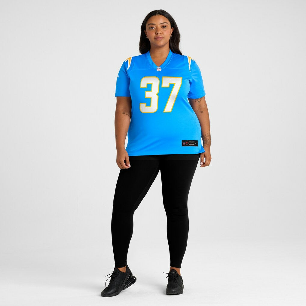 Tony Jefferson Los Angeles Chargers Women's Team Game Jersey - Powder Blue discount