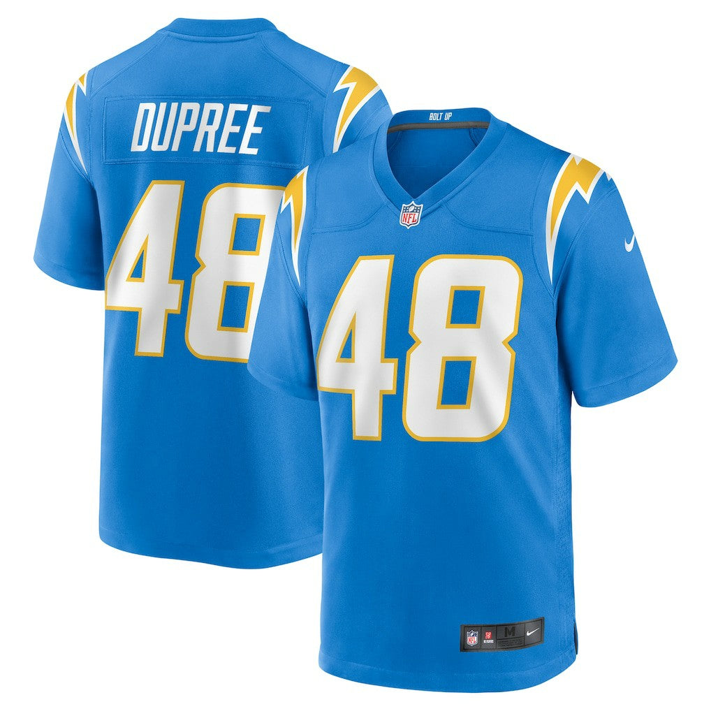 Bud Dupree Los Angeles Chargers Team Game Jersey - Powder Blue online