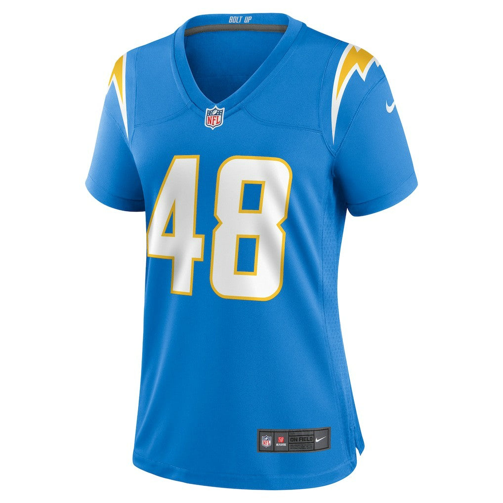 Bud Dupree Los Angeles Chargers Women's Team Game Jersey - Powder Blue cheap