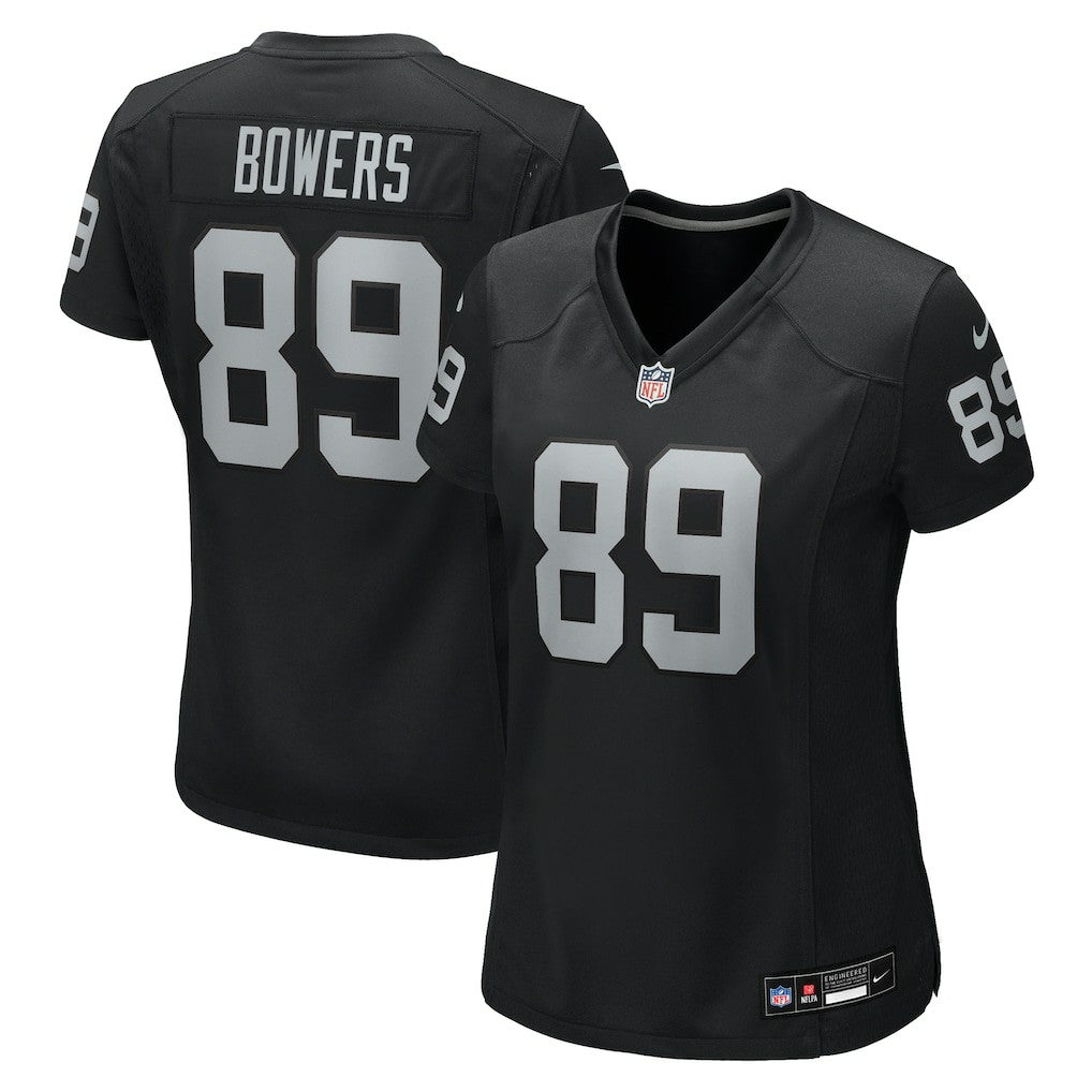 Brock Bowers Las Vegas Raiders Women's Team Game Jersey - Black on sale