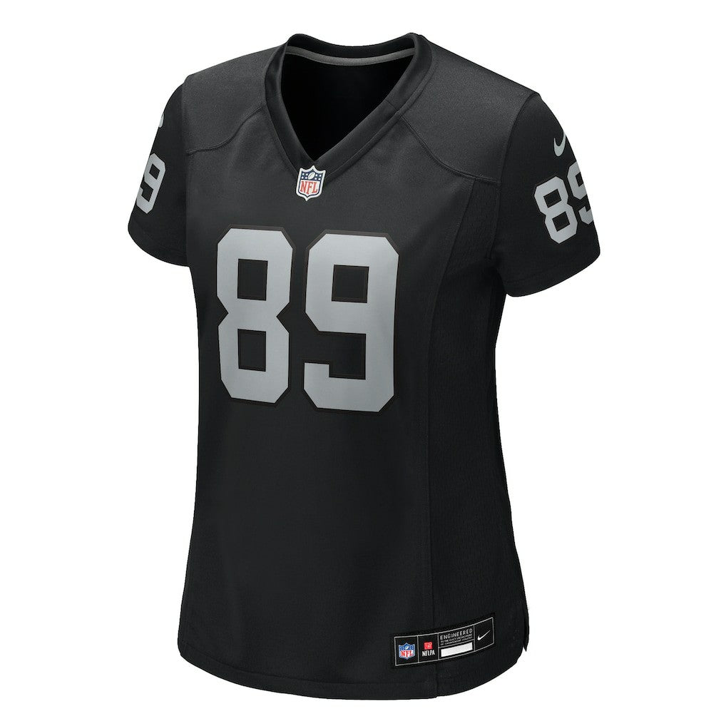 Brock Bowers Las Vegas Raiders Women's Team Game Jersey - Black on sale