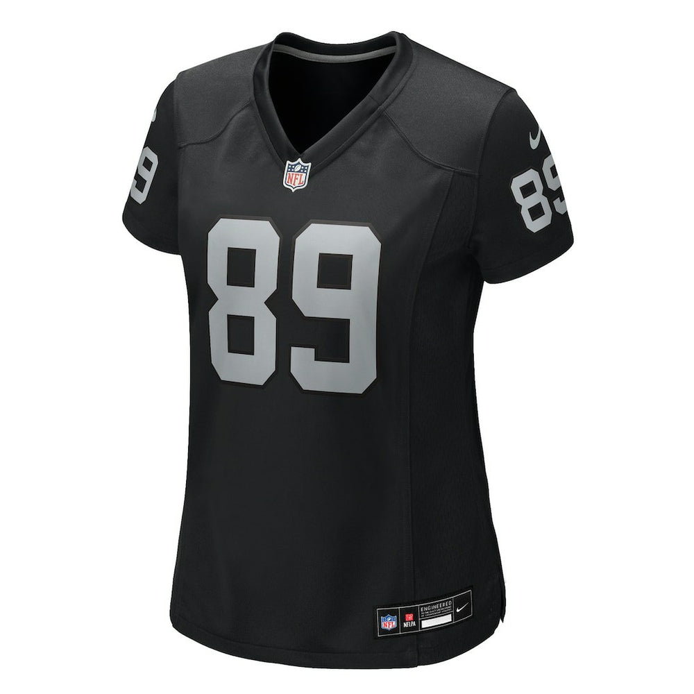 Brock Bowers Las Vegas Raiders Women's Team Game Jersey - Black on sale
