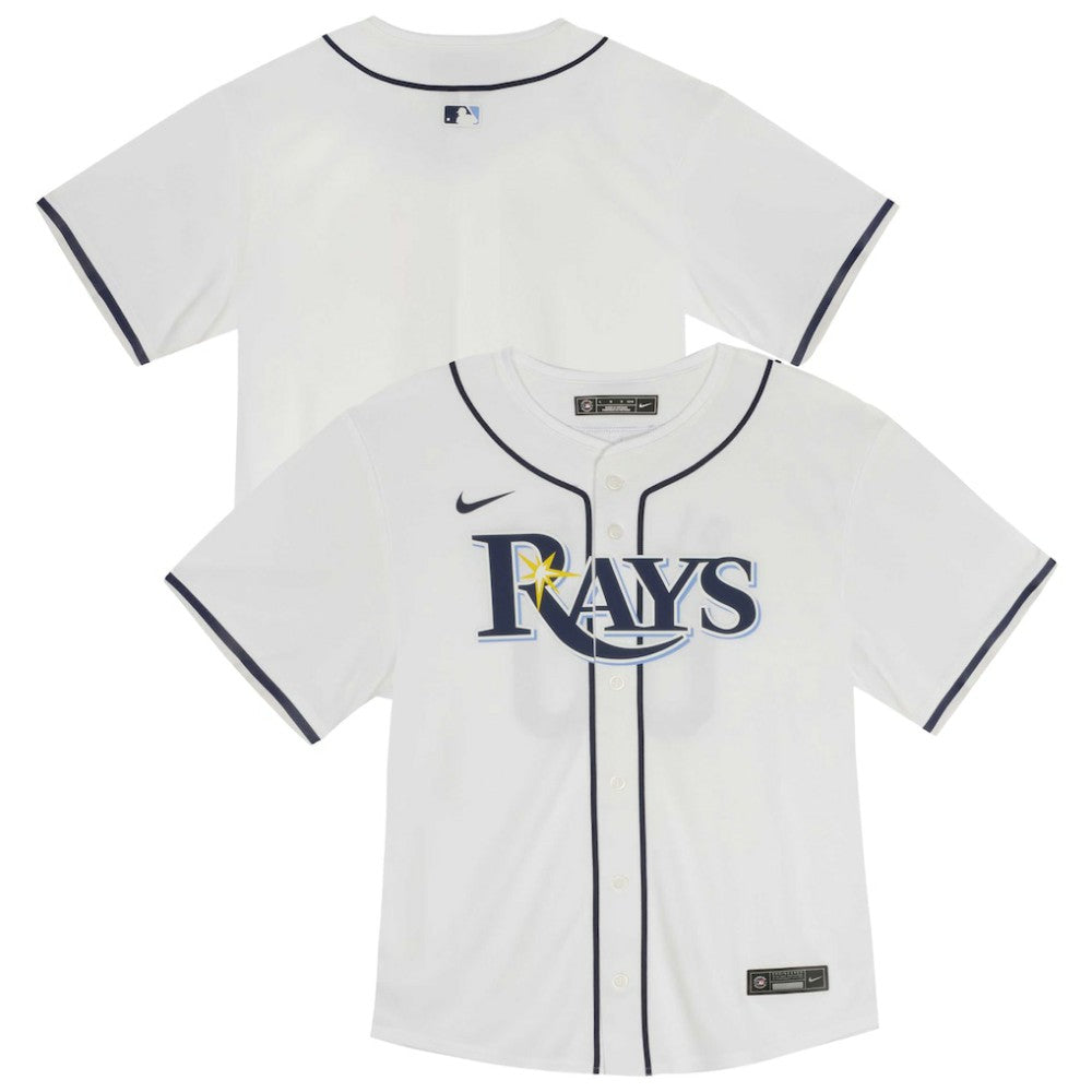 Tampa Bay Rays Youth Home Game Jersey White
