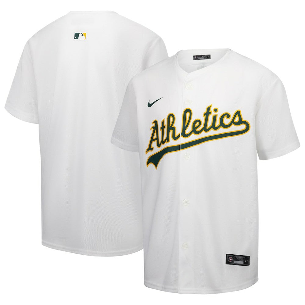 Athletics Youth Home Game Jersey White