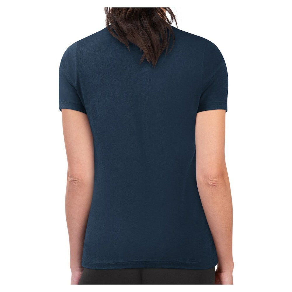 Boston Red Sox G-III 4Her by Carl Banks Women's Super-Slim Fit Lightweight Heart Graphic T-Shirt Navy