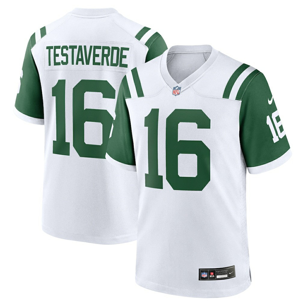Vinny Testaverde New York Jets Retired Player Alternate Game Jersey - White online