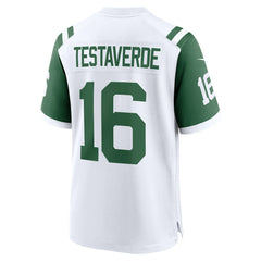 Vinny Testaverde New York Jets Retired Player Alternate Game Jersey - White online