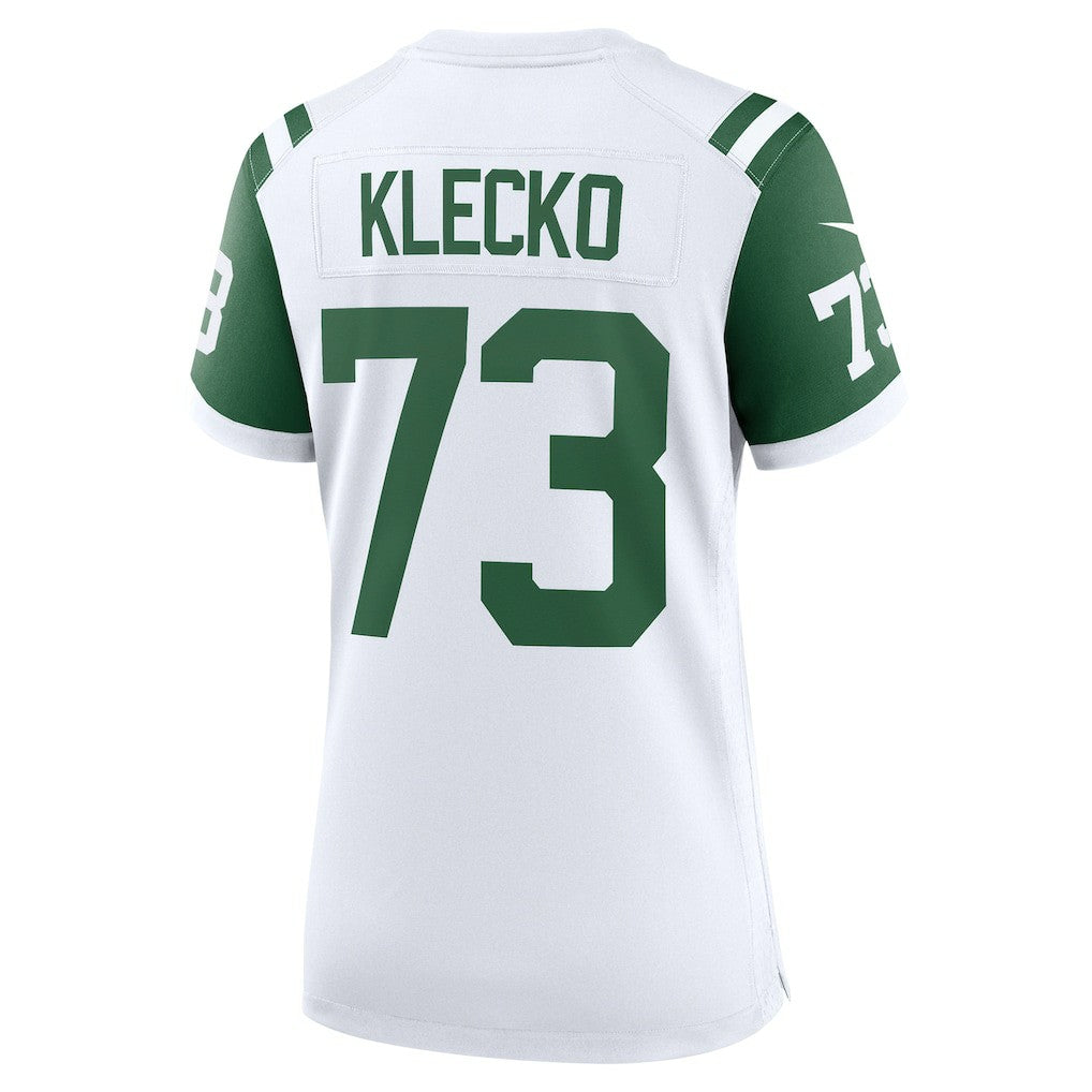 Joe Klecko New York Jets Women's Classic Alternate Retired Player Game Jersey - White online