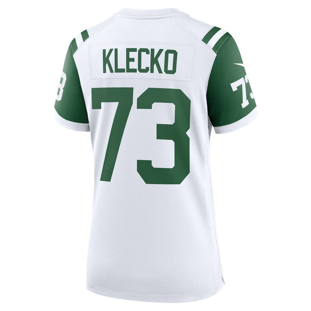 Joe Klecko New York Jets Women's Classic Alternate Retired Player Game Jersey - White online