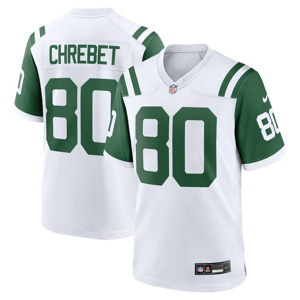 Wayne Chrebet New York Jets Retired Player Alternate Game Jersey - White sale
