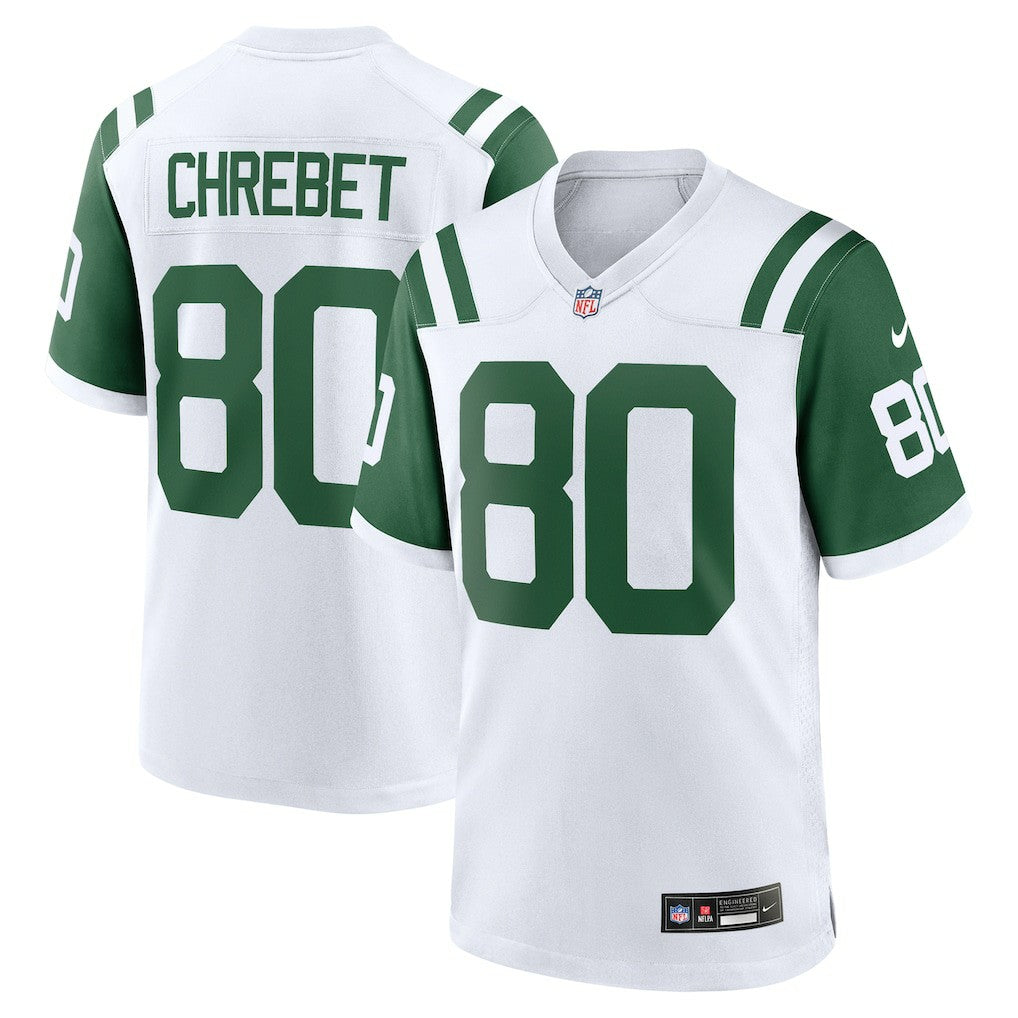 Wayne Chrebet New York Jets Retired Player Alternate Game Jersey - White sale