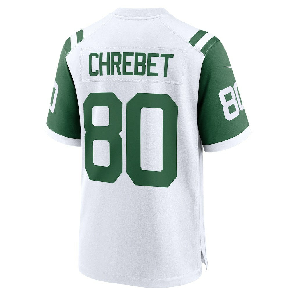 Wayne Chrebet New York Jets Retired Player Alternate Game Jersey - White sale