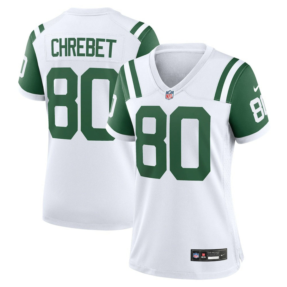 Wayne Chrebet New York Jets Women's Classic Alternate Retired Player Game Jersey - White outlet