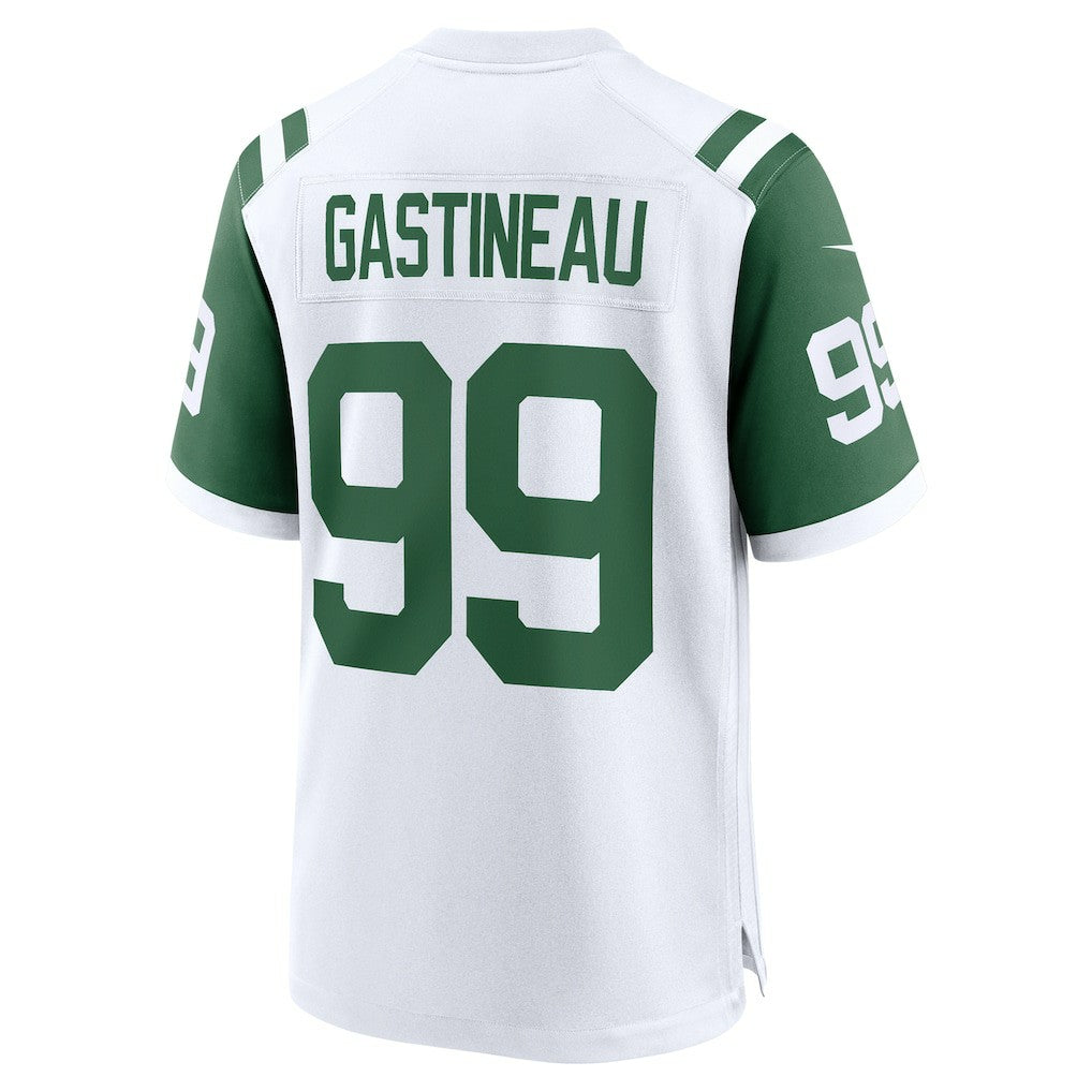 Mark Gastineau New York Jets Retired Player Alternate Game Jersey - White discount