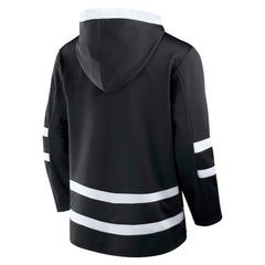 Utah Mammoth Fanatics Inside Line Pullover Hoodie - Black Hoodies