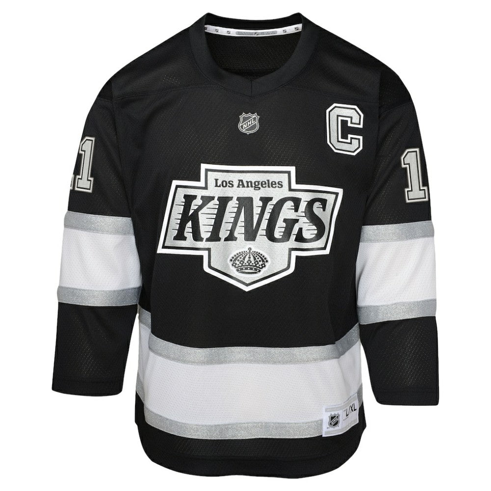 Anze Kopitar Los Angeles Kings Youth Replica Player Jersey - Black Jerseys