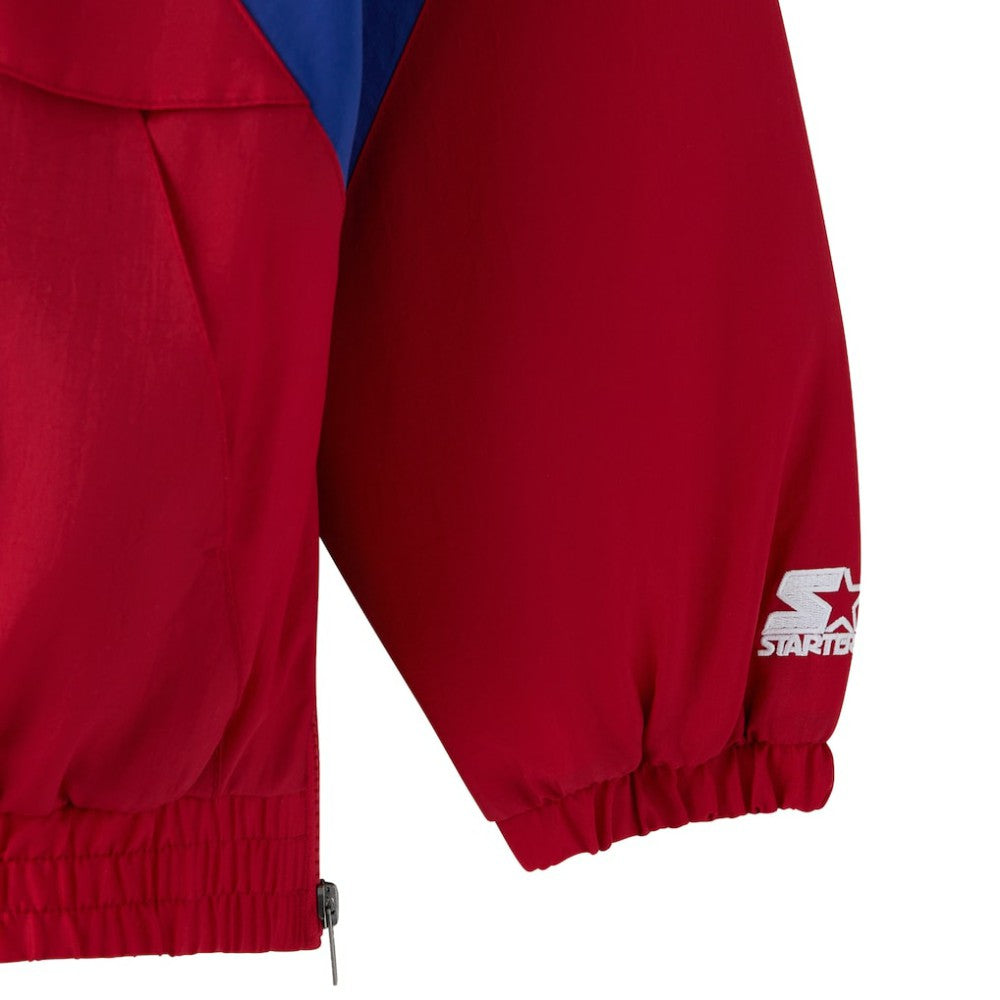 Montreal Canadiens OVO x Starter Half-Zip Hooded Jacket - Red Jackets